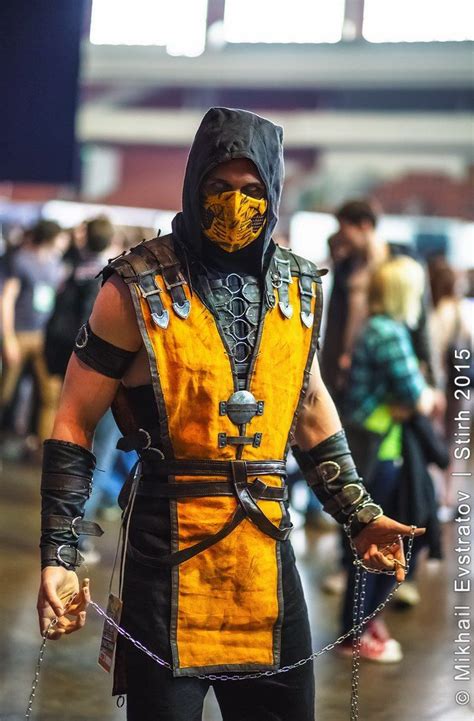 Slytherin Outfit Ideas Male - Mortal Scorpion Kombat Cosplay Costume ...