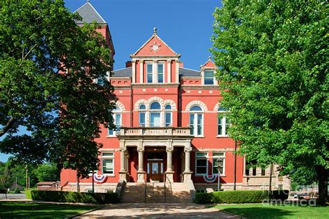 Fayette County Courthouse Photograph by Kenneth Lempert - Fine Art America