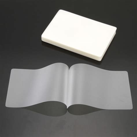 100pcs 70mic Laminate Film 80x110mm Laminating Pouch Protect Photo ...