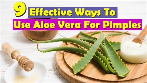 Aloe Vera For Acne - 9 Effective Ways To Use Aloe Vera For Pimples ...