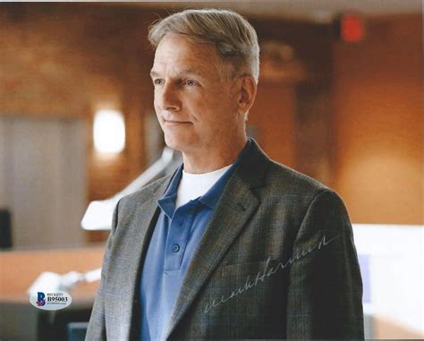 Mark Harmon NCIS Signed 8x10 Photo Autographed BAS COA B95003 | #1937792184