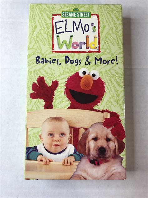 Sesame Street Elmo’s World Babies, Dogs & More VHS | eBay