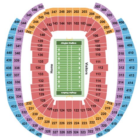 Allegiant Stadium Seating Chart & Maps - Las Vegas