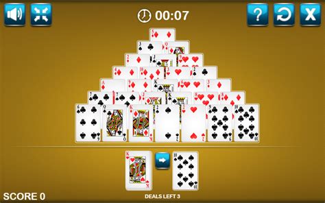 Play Pyramid Solitaire Online for Free