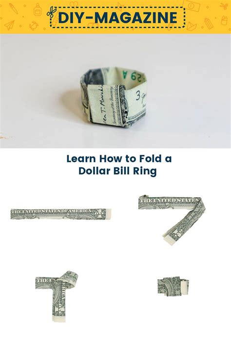 Learn how to make an Origami Ring Dollar Bill | Dollar bill origami ...