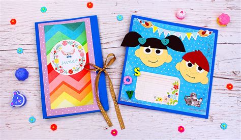 DIY Kids Scrapbooks - YouTube