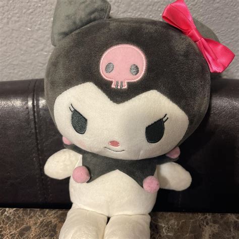 Hello kitty kuromi plush In good shape Medium... - Depop