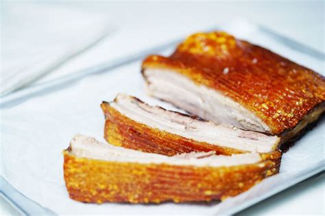 crispy pork belly recipe