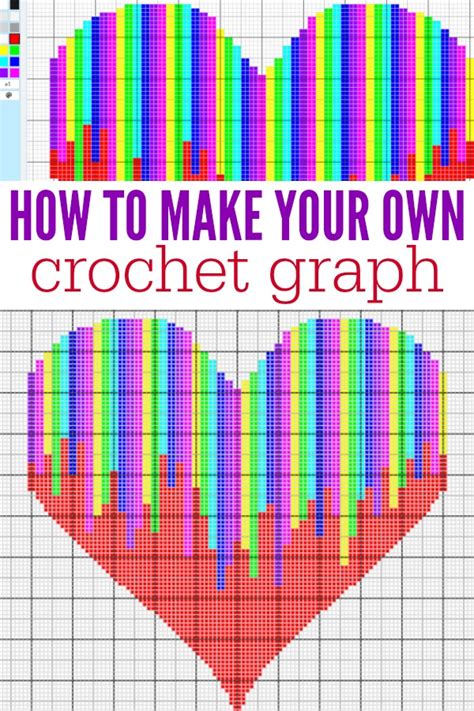 How to Make Crochet Graphs | Diy crochet graph, Graph crochet, Crochet ...