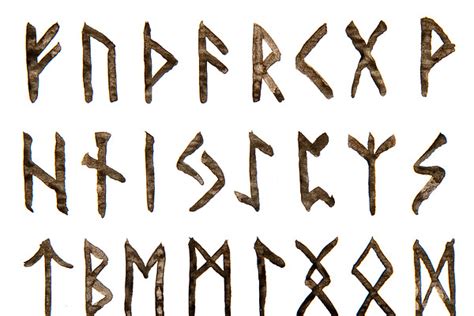 ancient viking alphabet | Pre-Designed Photoshop Graphics ~ Creative Market