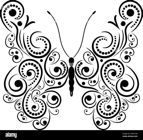 Exotic butterfly abstract patterns, EPS8 - vector graphics Stock Vector ...