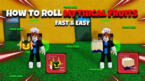 How To Roll Mythical Fruits *Fast & Easy* | Blox Fruits - YouTube