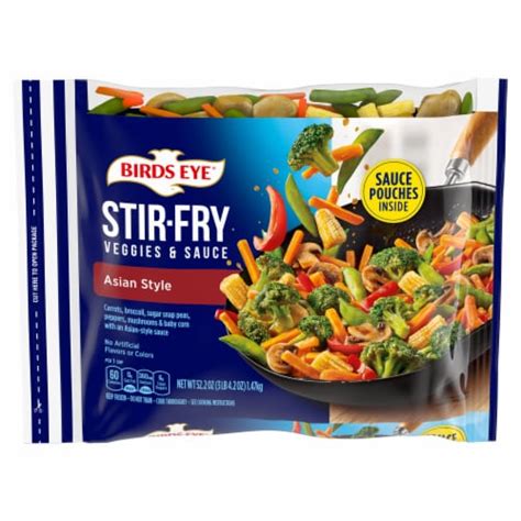 Birds Eye Asian Style Stir Fry Vegetables Frozen Vegetables, 52.200 OZ ...