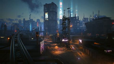 Cyberpunk 2077, Night City concept art - Domus