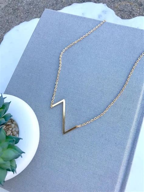 Gold Initial Necklace Letter Z Necklace Alphabet Necklace | Etsy ...