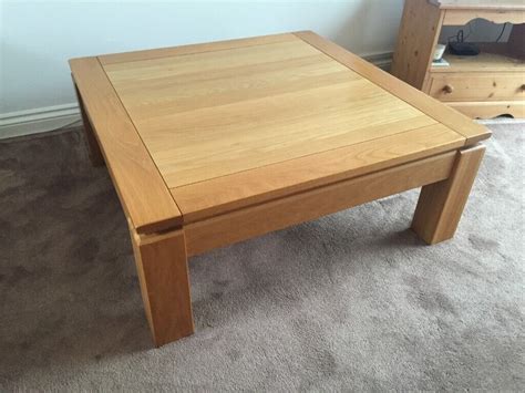 Beautiful 1m square solid oak coffee table. | in Newbury, Berkshire ...