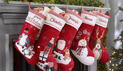 Pottery Barn Kids Personalized Christmas Stockings as Low as $5.99 ...