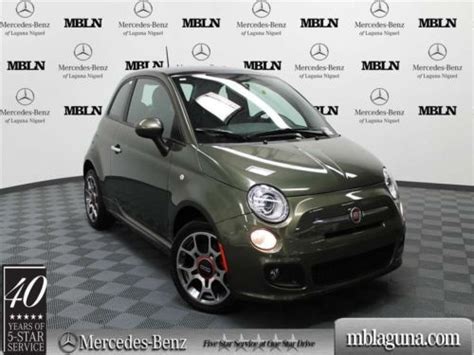 Purchase used FIAT 500 POP CONVERTIBLE AUTOMATIC TRANS in Houston ...