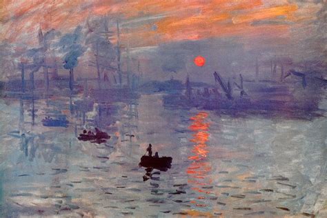 Sunrise Impression Canvas Wall Art by Claude Monet — iCanvas | Monet ...