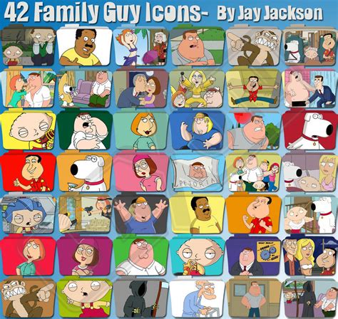 42 Family Guy Desktop Icons by JayJaxon on DeviantArt