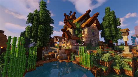 Spruce Village - Transformation Minecraft Map