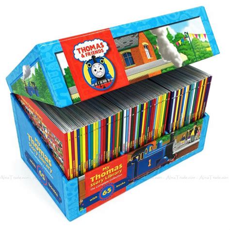 Thomas & Friends Collection 65 Books Boxed Gift Set Story Library, Tank ...