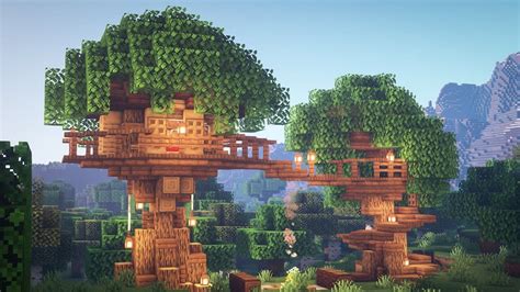 10 best treehouse designs to build in Minecraft 1.19