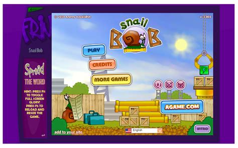 tet's little finds: Game Review: SNAIL BOB on FRIV.com