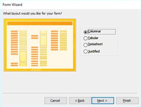 MS Access – Create Form