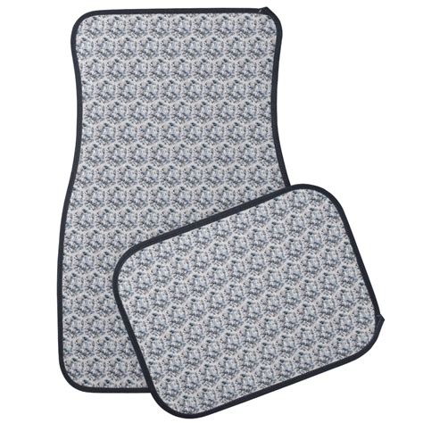 Elegant diamond pattern car floor mat | Zazzle