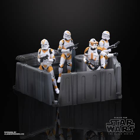 Star Wars Defense Barricade Diorama STL Files Star Wars Black - Etsy UK