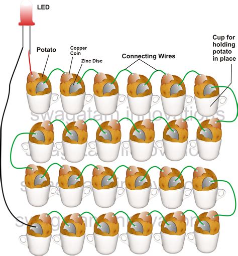 How to Generate Electricity from Vegetables and Fruits - Making a ...