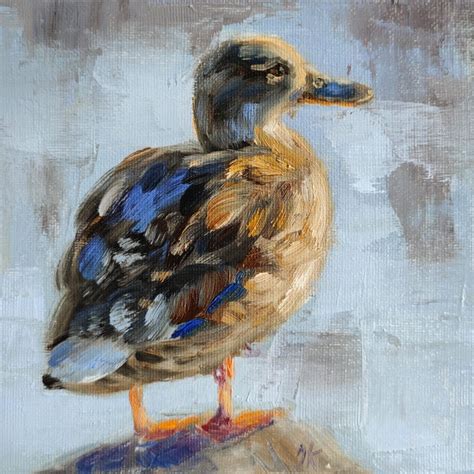 Duck Painting - Etsy