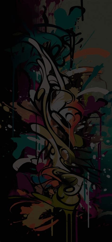 Abstract Graffiti Iphone Wallpaper