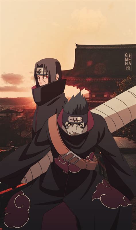 Naruto Shippuden: Itachi and Kisame ART in real ambient Itachi Uchiha ...