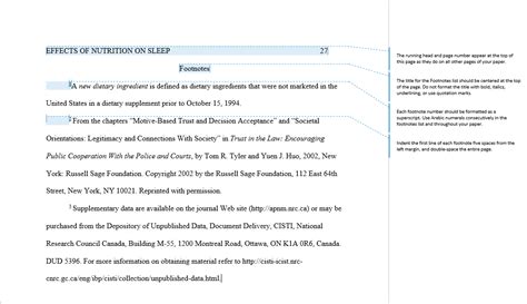 APA Footnotes - Writing Commons