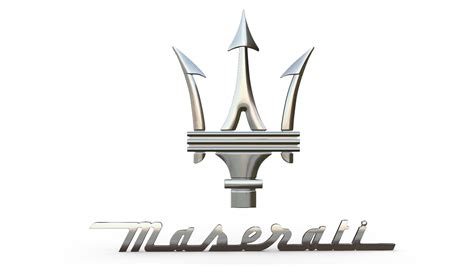 maserati logo 3D | CGTrader