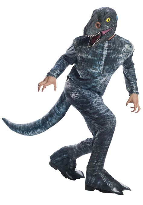 Jurassic World Velociraptor Blue Inflatable Costume ...