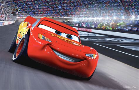 Download Lightning McQueen Race Track Wallpaper | Wallpapers.com