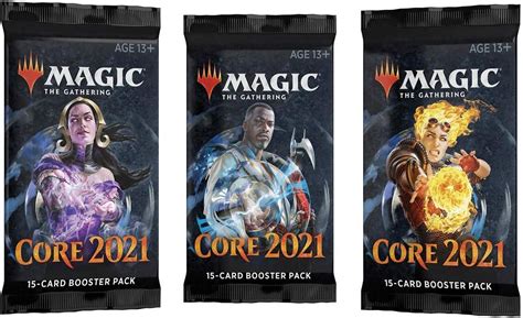 Amazon.com: 3 (Three) Booster Packs of Magic: The Gathering: Core Set ...