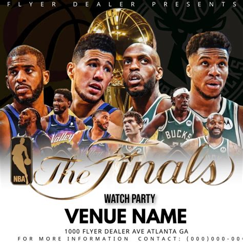 Copy of NBA FINALS | PosterMyWall