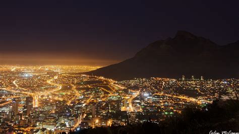 Cape Town at Night | Cape town, Cape, South africa