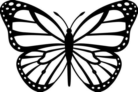 Free Butterfly Outlines, Download Free Butterfly Outlines png images ...