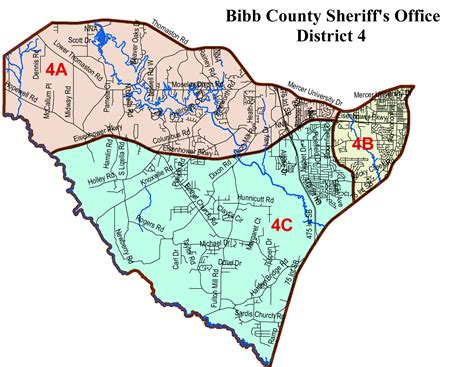 BSO District Maps | bibbsheriff.us