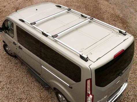 Aluminium Roof Bars & Cross Bars for Ford Transit Custom (2013- ) - Van ...