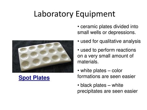 Laboratory Spot Plate