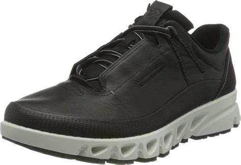 ECCO 880124 Multi Vent Men's Gore-tex Leather Shoe in Black 7.5 UK ...