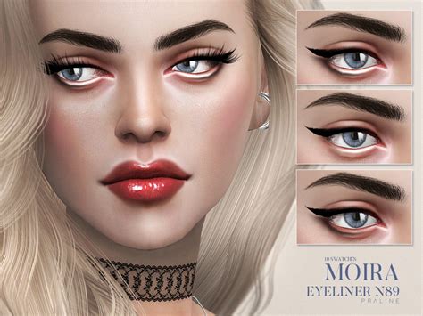 Perfect Colour Eyeliner The Sims 4 _P3 - SIMS4 Clove share Asia Tổng ...