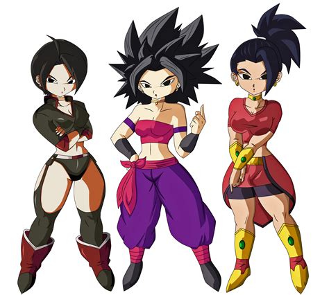 3 saiyan girls | Personajes de dragon ball, Personajes de goku, Dibujos ...