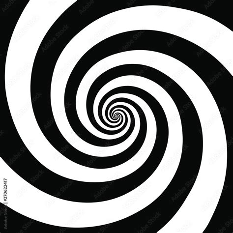 Hypnotic spiral background.Optical illusion style design. Vector ...